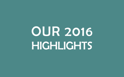 Looking at our 2016 highlights