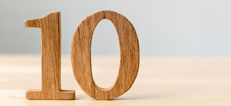 Lessons learnt from 10 years in business