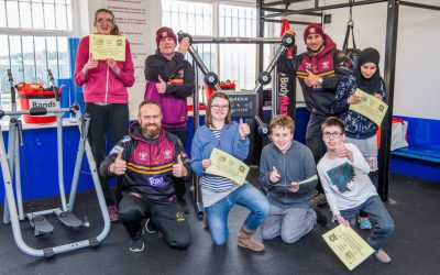 Bulldogs score much-needed equipment from comoodle to help keep the Kirklees comunity active