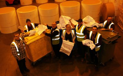 Recycling projects for solutions business