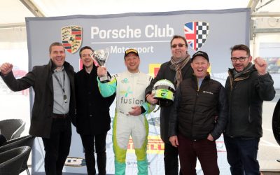 Brighouse’s Fusion IT Management announces sponsorship of 2022 Porsche Club Championship