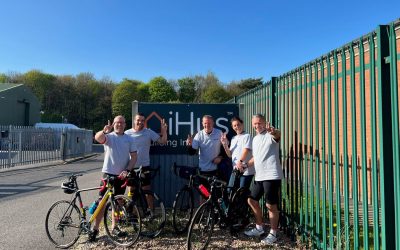 Team iHus Participate in Pedal to Paris 2022 