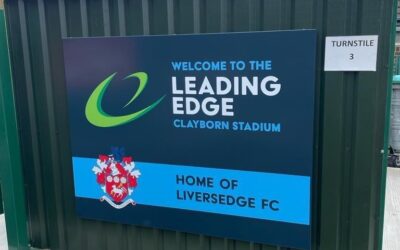 Leading Edge Signs and Graphics scores 3-year naming rights deal with Liversedge FC 